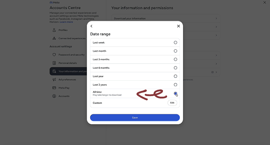Step 7: Configure Date Range and Create Files
